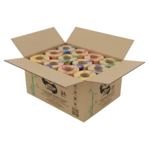 Caja de Papel Higiénico x 24 Rollos 100% Bambú